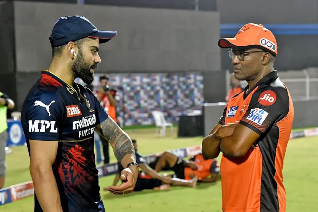  Virat Kohli Talks with Brian Lara