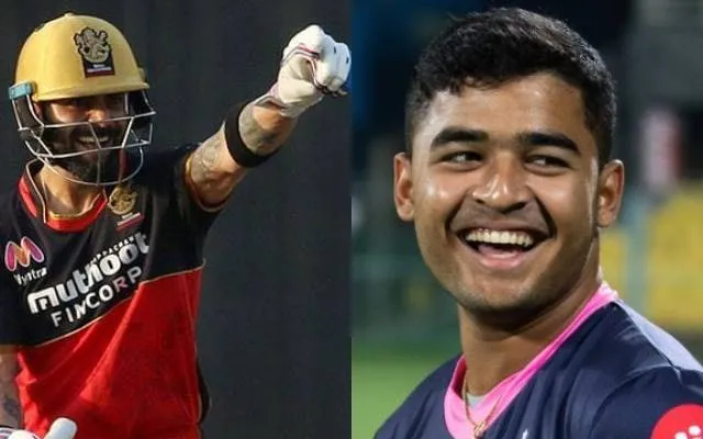  Riyan Parag on Virat Kohli