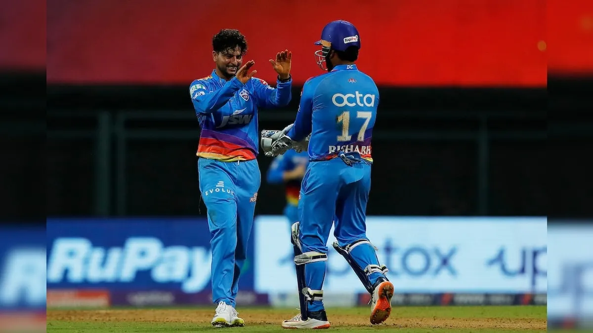  Kuldeep Yadav on Yuzvendra Chahal