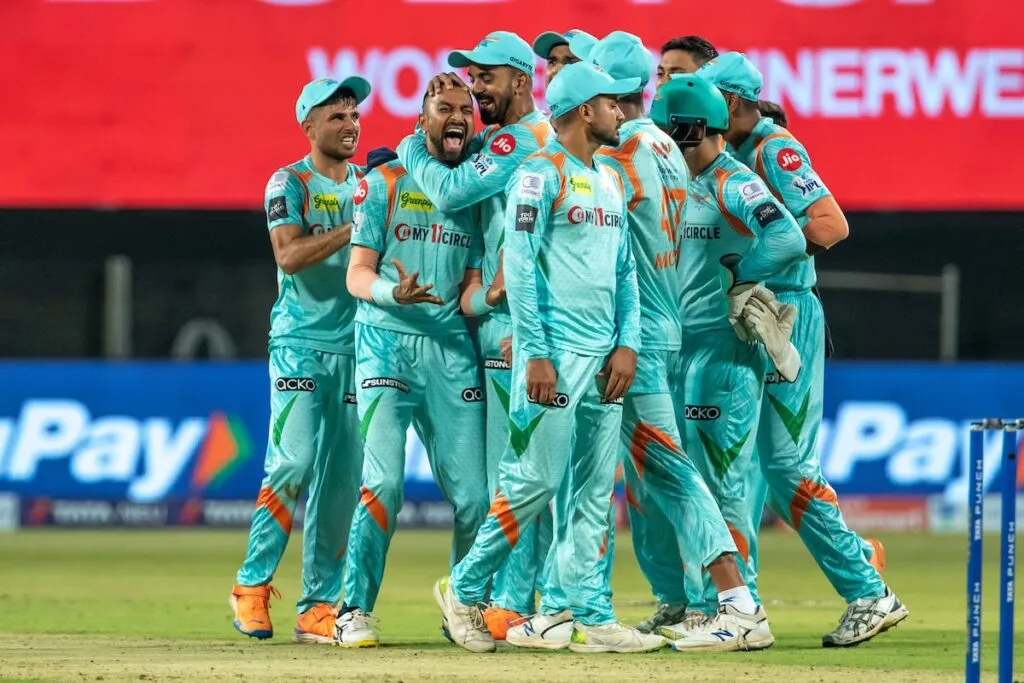Lucknow Super Giants won by 20 runs
