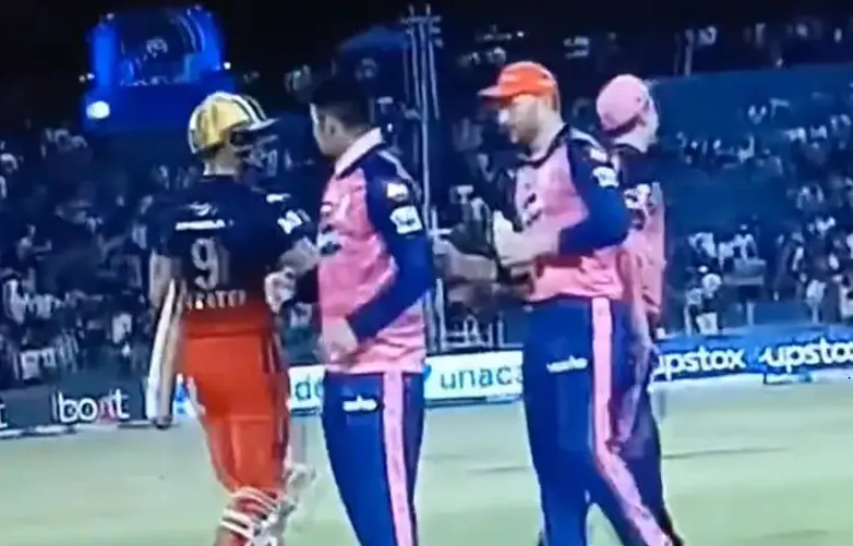  Harshal Patel Turns Down riyan parag Handshake After Heated Clash