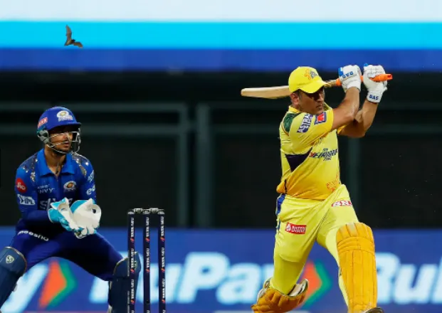 CSK vs MI - MS Dhoni Innings