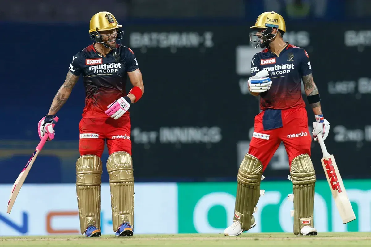 Faf Du Plesis-Virat Kohli
