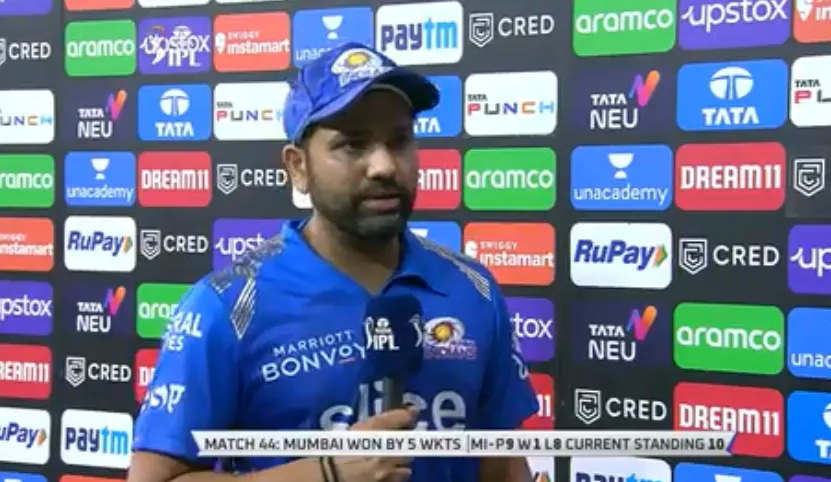 Rohit Sharma statement After 44 IPL Match