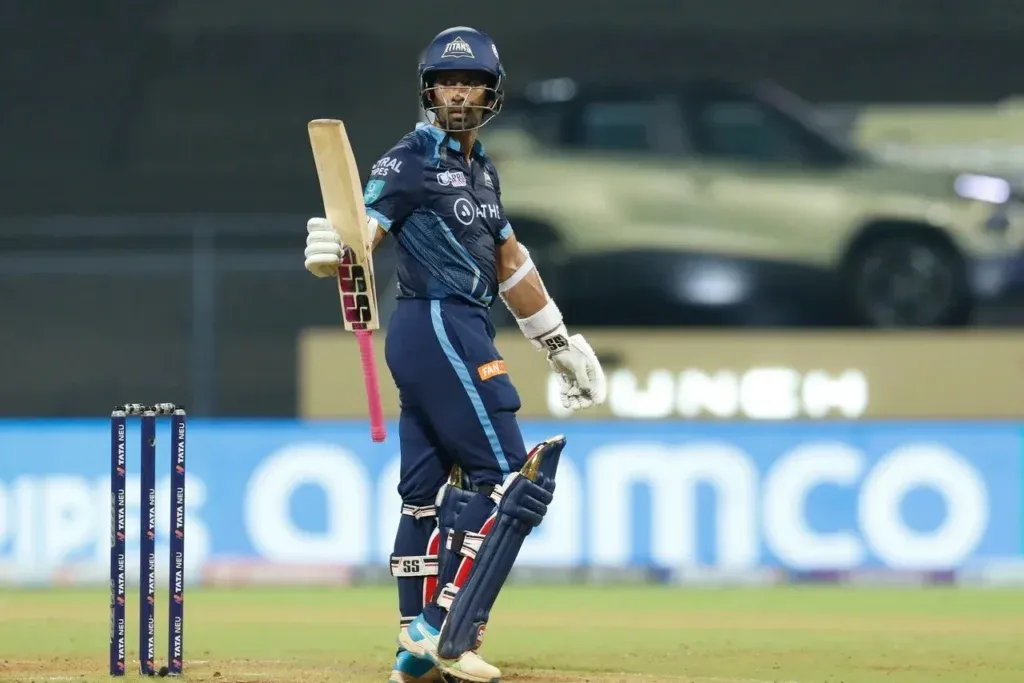 sachin tendulkar on Wriddhiman Saha