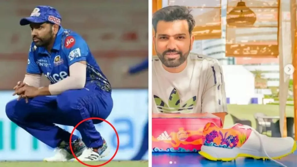  rohit sharma shoes saving oceans from plastic end plastic waste