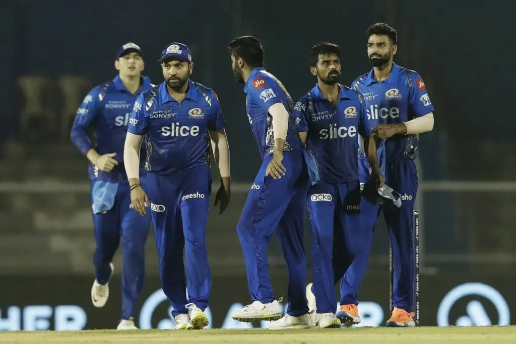 Mumbai Indians won by 5 runs Against GT in 51 IPL 2022