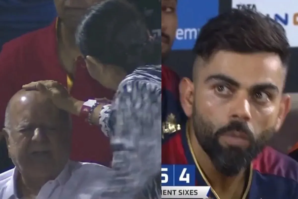 rajat patidar six hits an old man