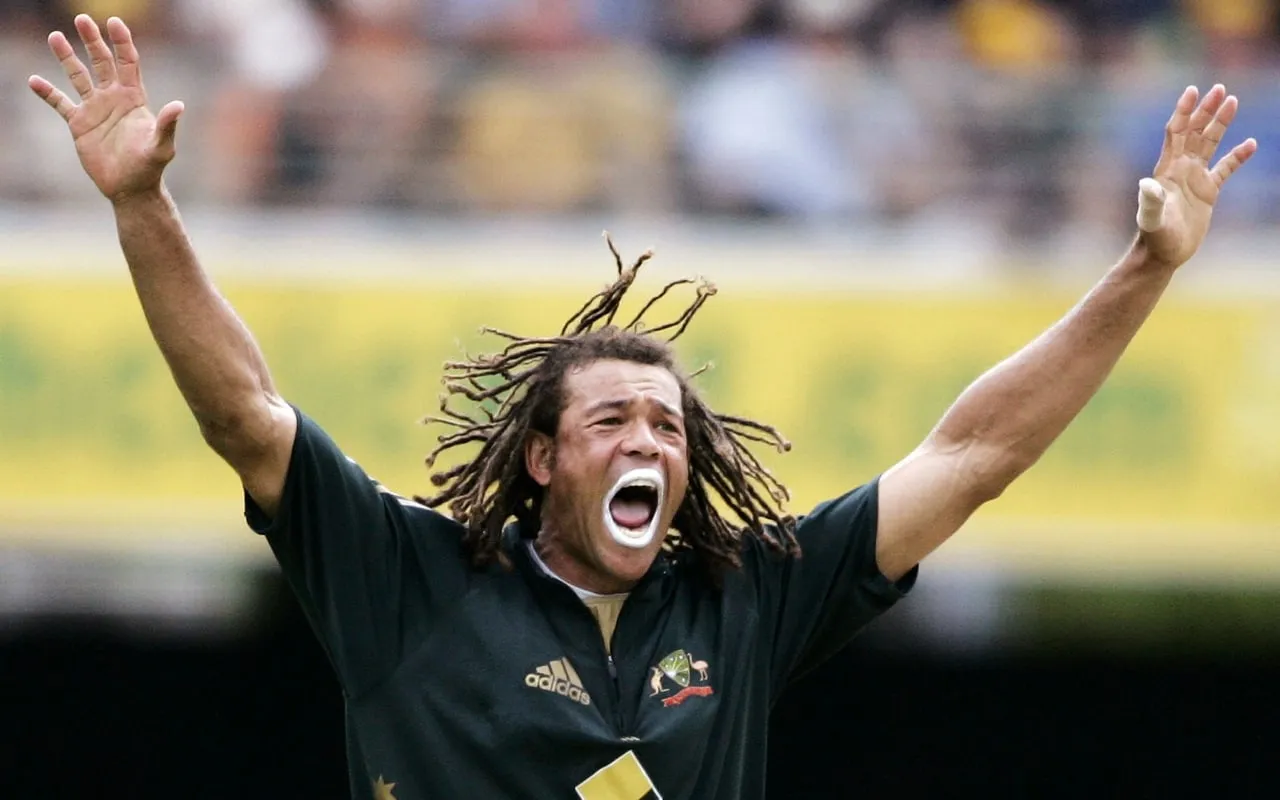 Andrew Symonds was orphaned at birth