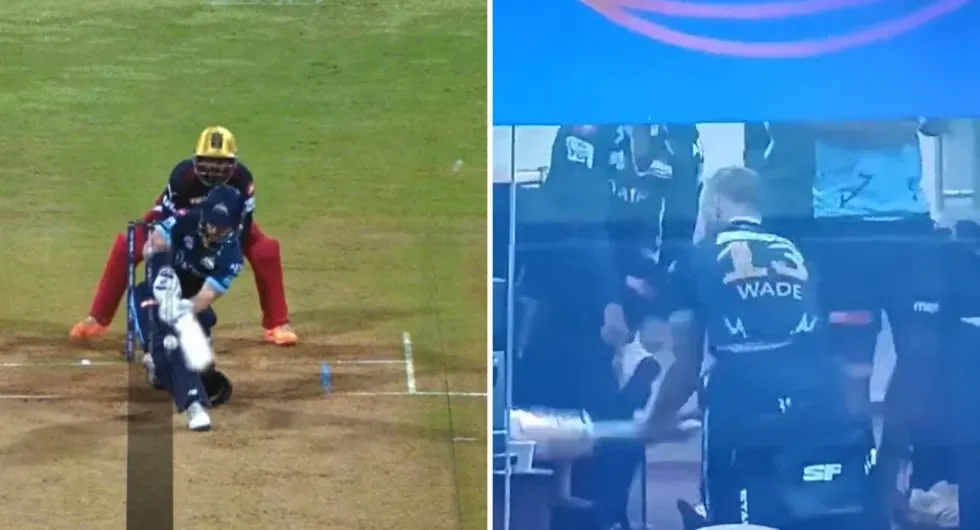 Matthew Wade LBW 