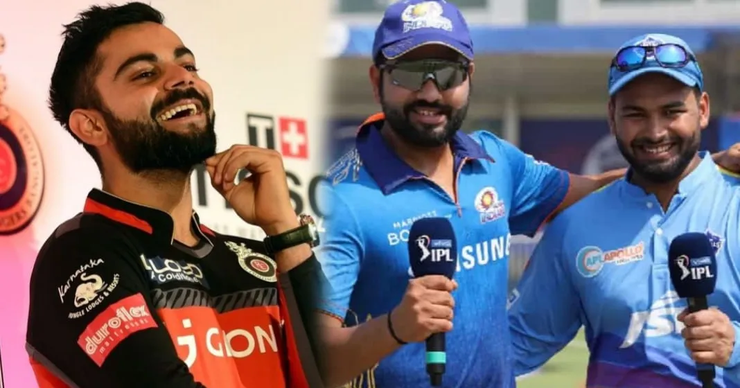 Virat Kohli is supporting MI's victory