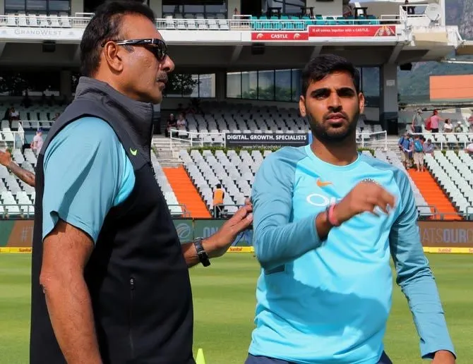  Ravi Shastri on Bhuvi Fitness