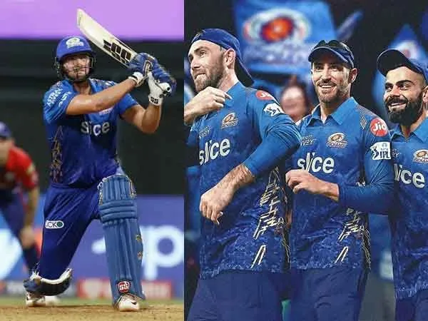 Tim revealed faf virat and maxwell were wearing mi jersey