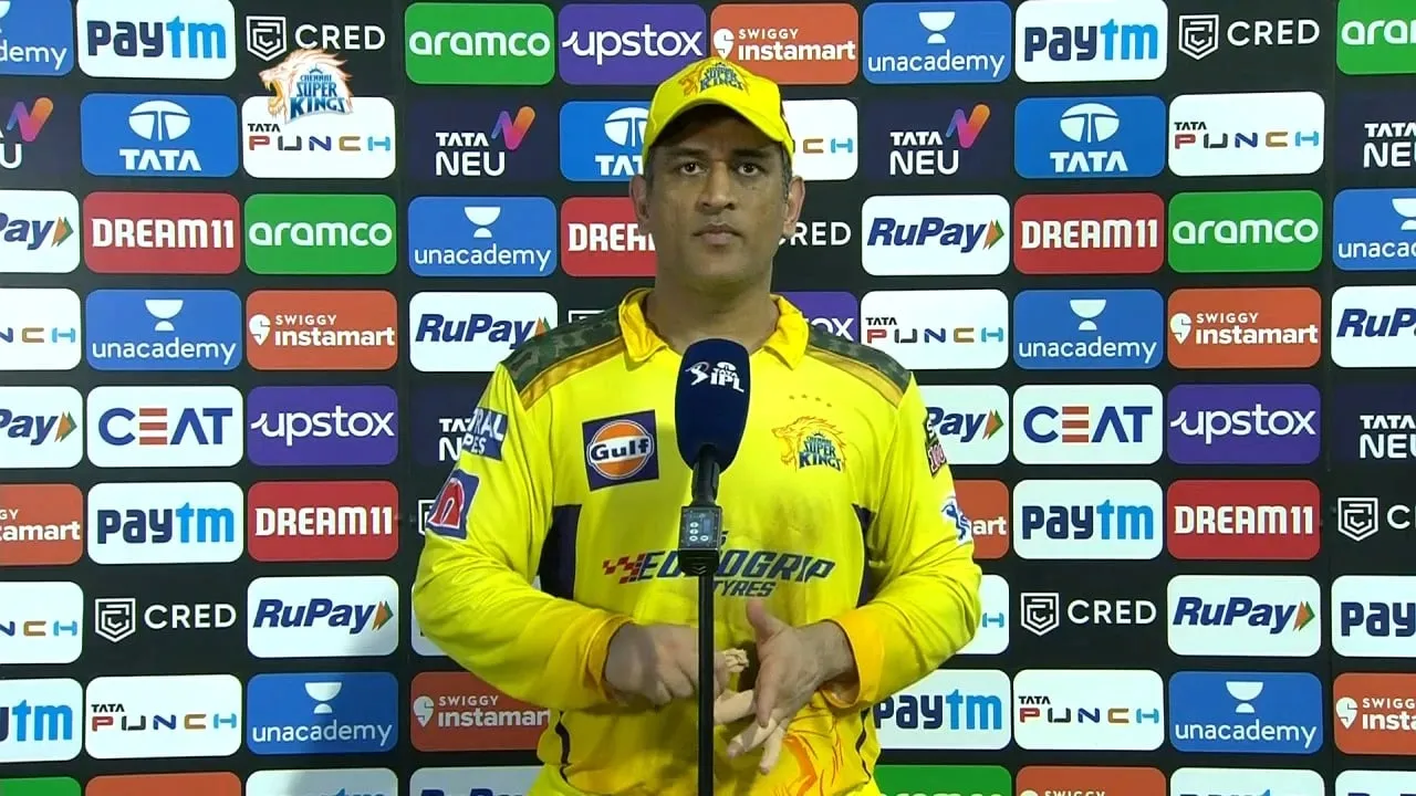  Last 4 years MS Dhoni is playing IPL saying yes-no