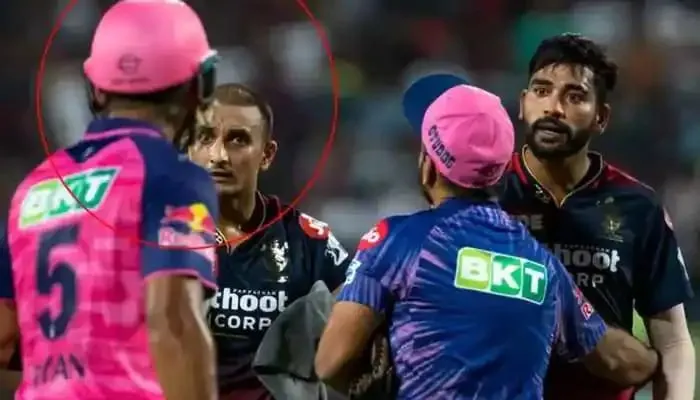 Riyan Parag-Harshal Patel controversy