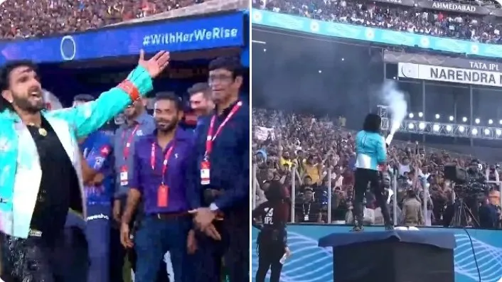 Ranveer Singh in IPL 2022 Closing Ceremony