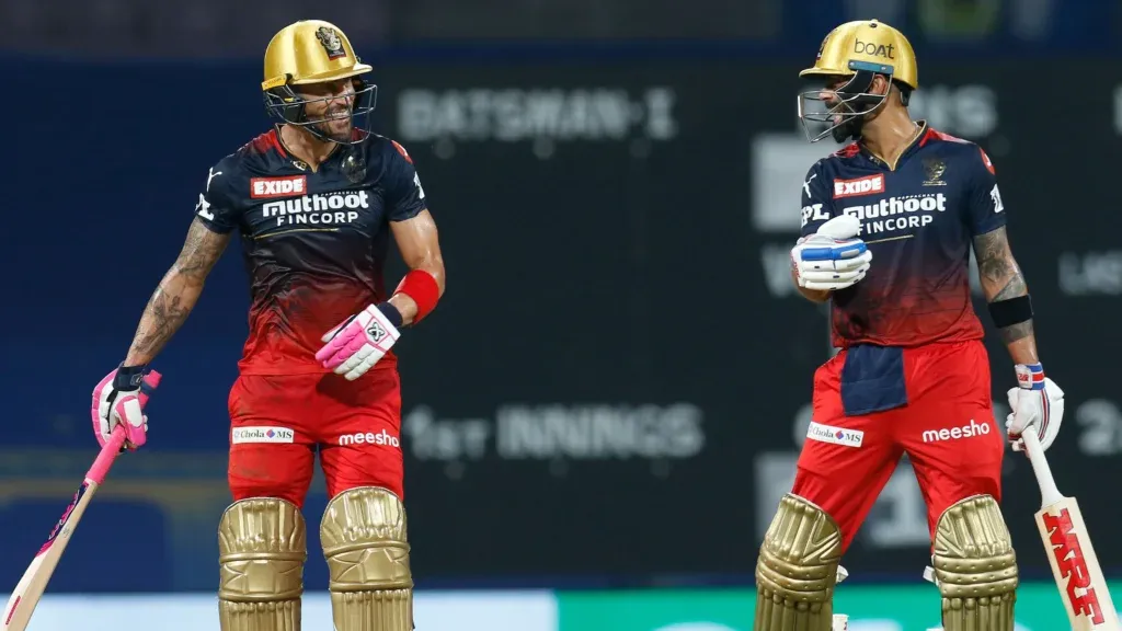 Virat Kohli- Faf Du Plesis