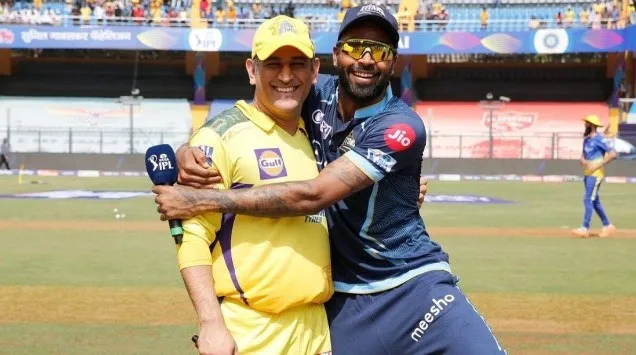 MS Dhoni And Hardik Pandya IPL 2022