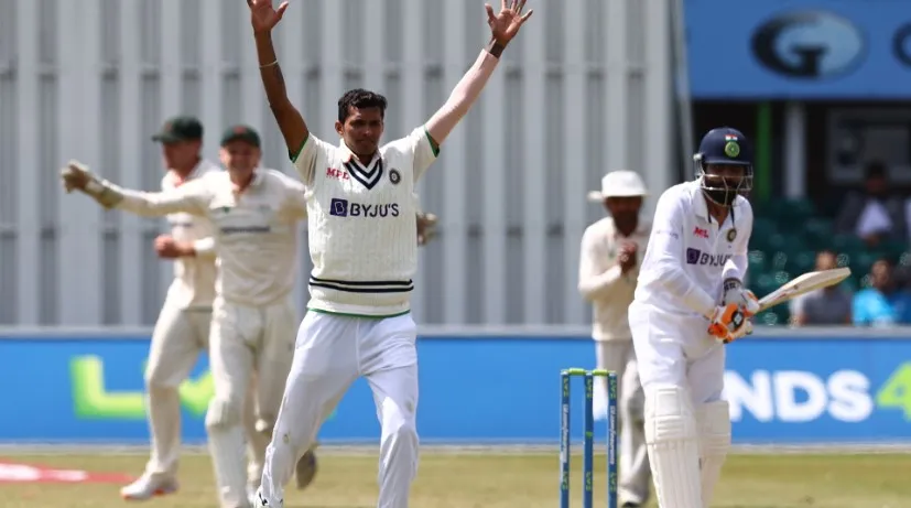 Navdeep Saini In Practice Match LEIC vs IND