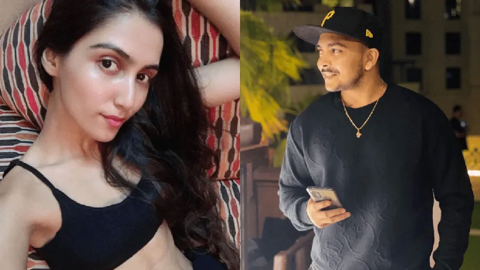 Prithvi Shaw and actress Prachi Singh
