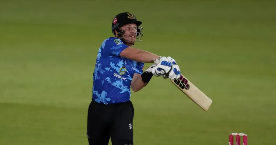 Tim Siefert 100 in T20 Blast
