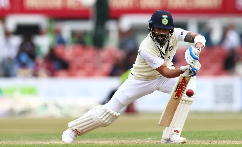 Virat Kohli Reach 50 in LEIC vs IND Practice Match