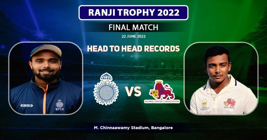 MP vs Mumbai Head to Head