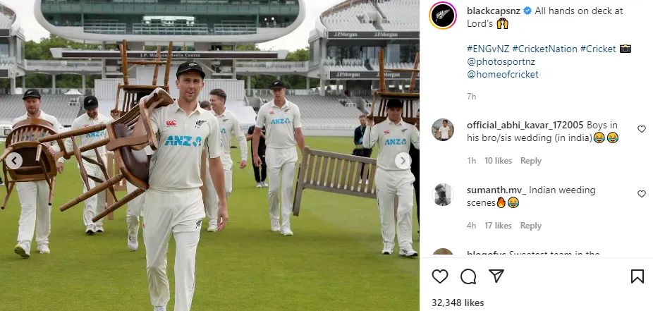  New Zealand Cricketers viral pics
