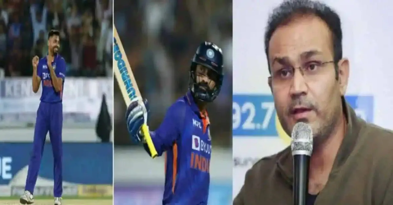  virender sehwag on karthik