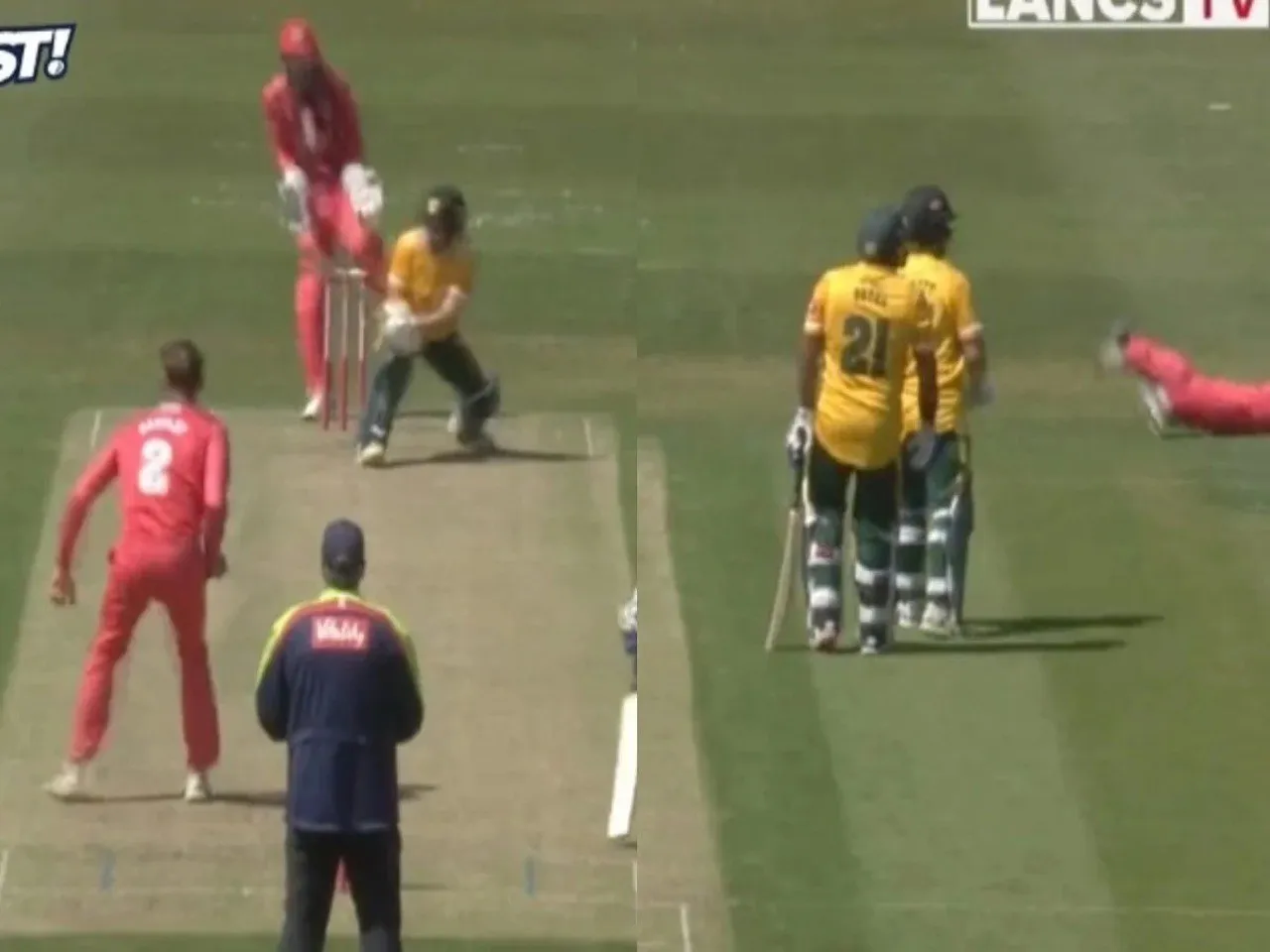  Dane Vilas Catch Video- T20 Blast