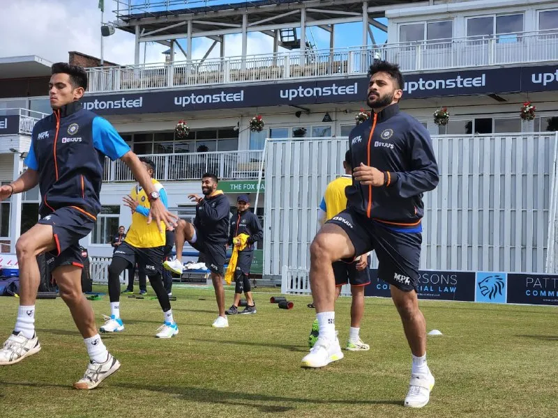  BCCI Share Indian players practice Pics