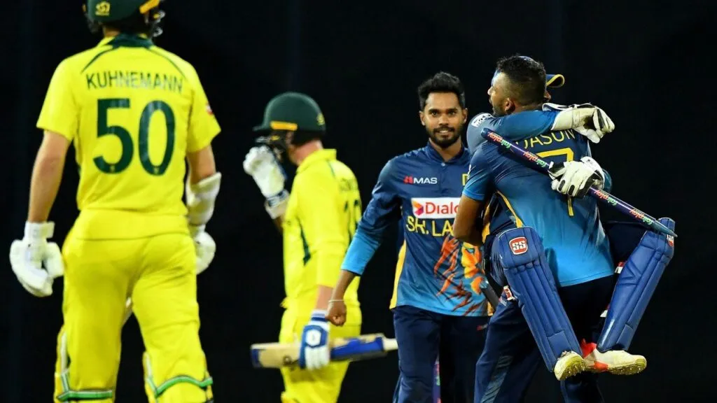 Sri lanka end 30 year wait for odi series win at home vs australia after charith asalanka century
