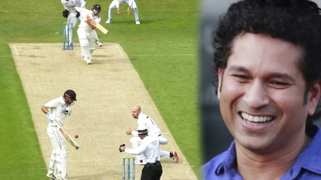 Sachin takes a dig at how henry nicholls out