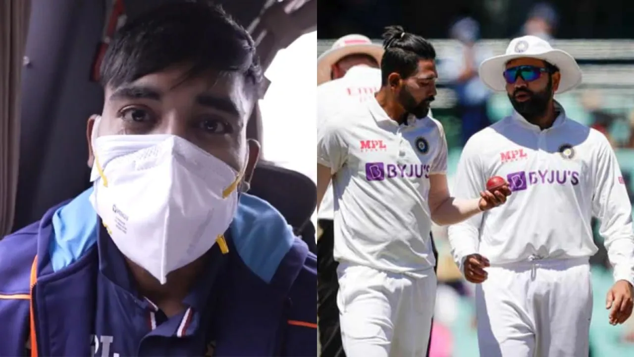  Mohammed Siraj on Rohit Sharma