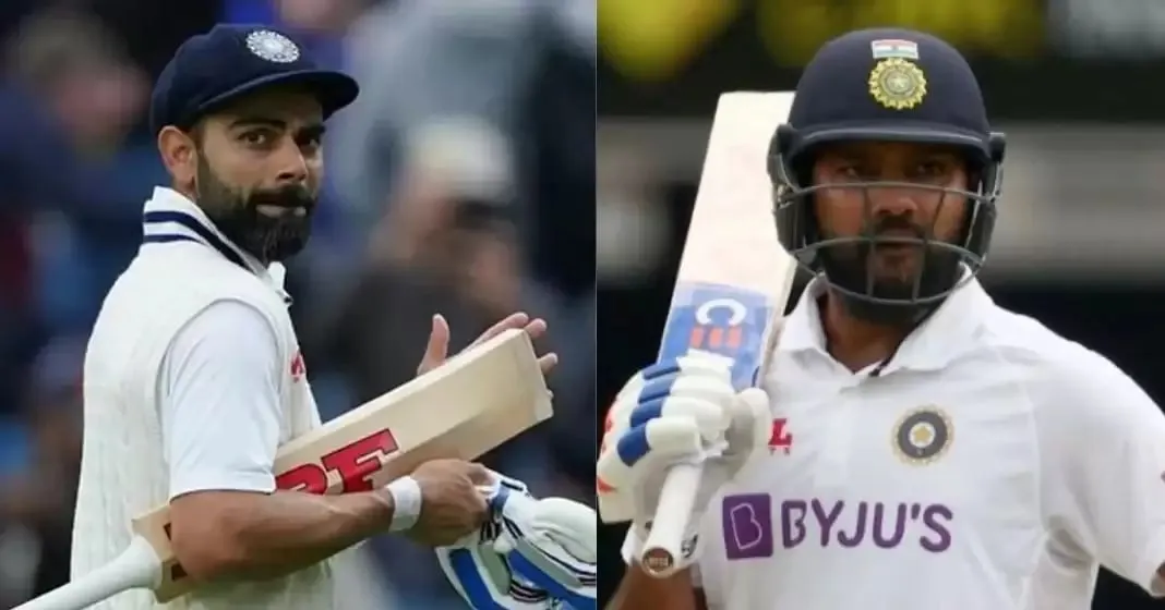  Virat Kohli and Rohit Sharma