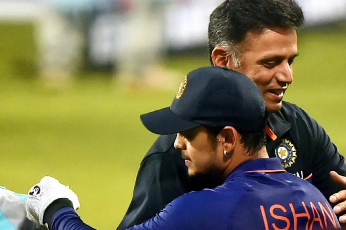  Rahul Dravid on Youth Talented Player
