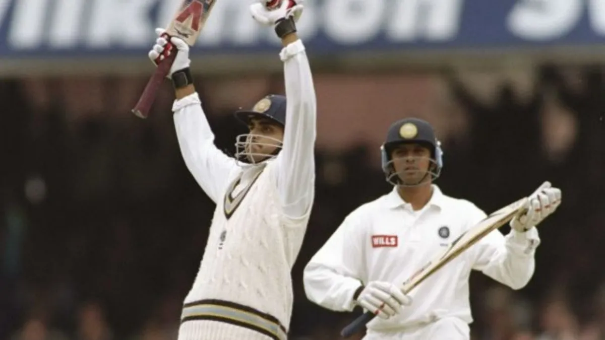 Team INDIA rahul dravid-saurav ganguly