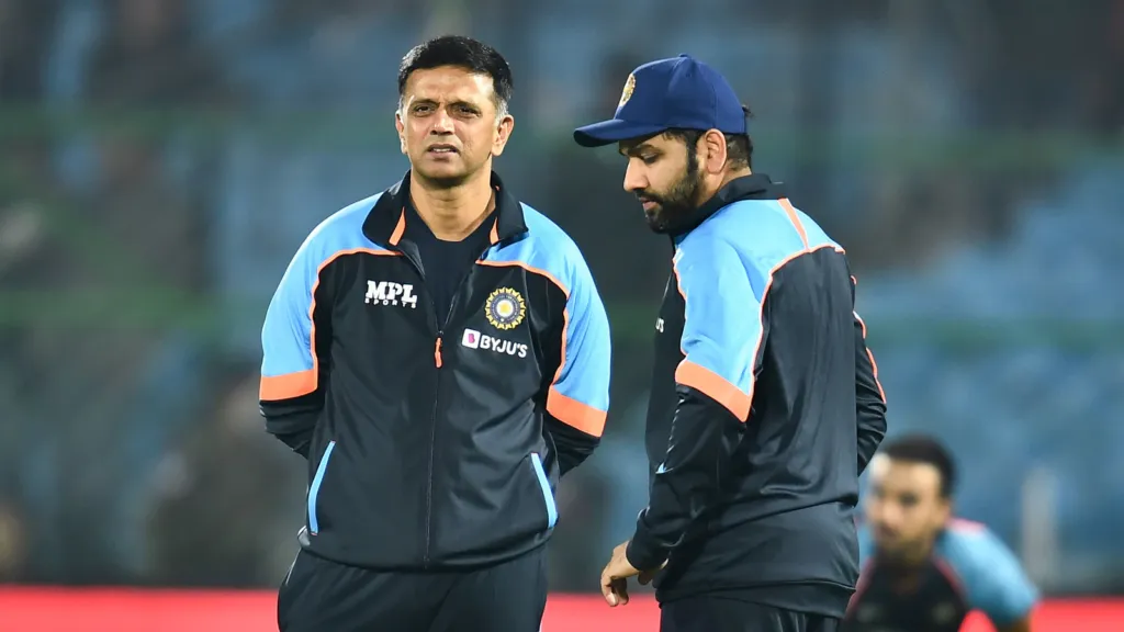 Rahul Dravid And Rohit Sharma