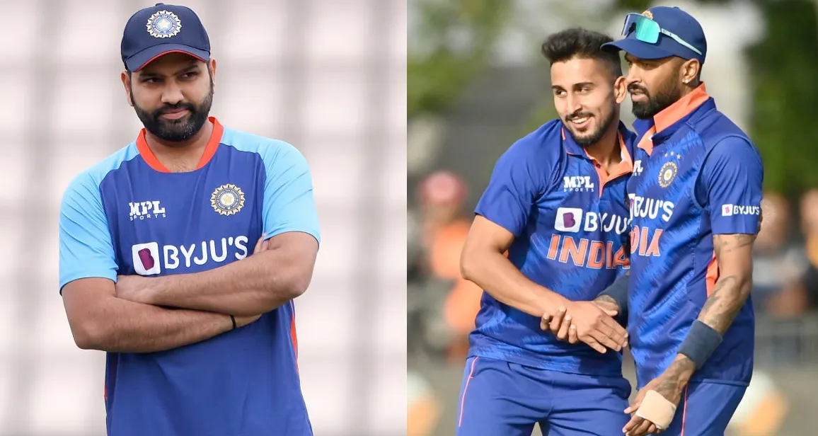  Rohit Sharma on Umran Malik
