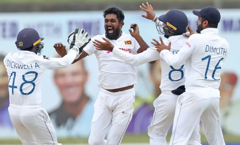 Prabhath Jayasuriya - SL vs AUS