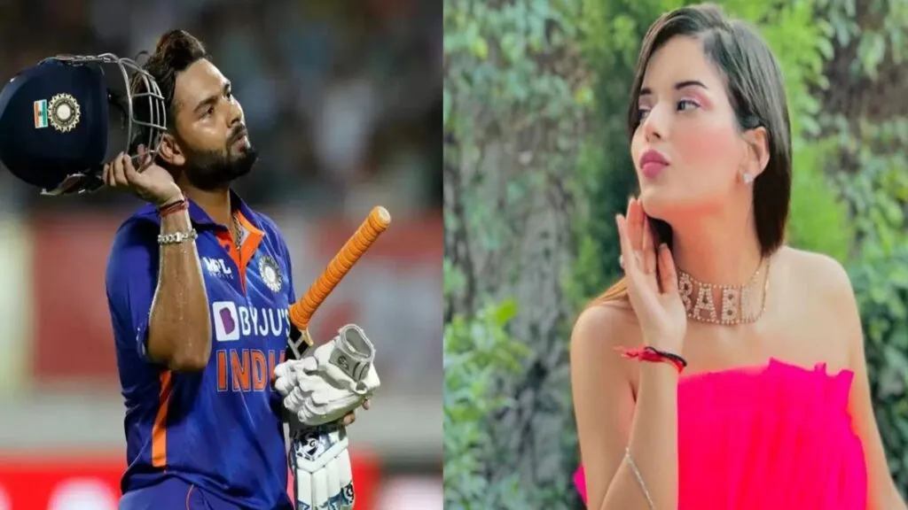 Rishabh pants girlfriend isha negi praised him on social media After century