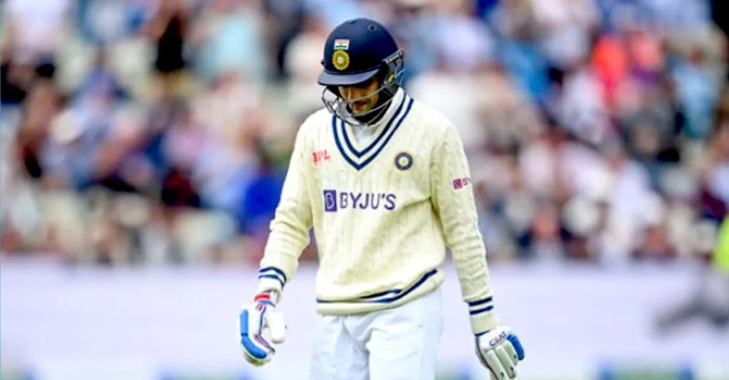 Shubman Gill ENG vs IND Test 2nd Innings 1