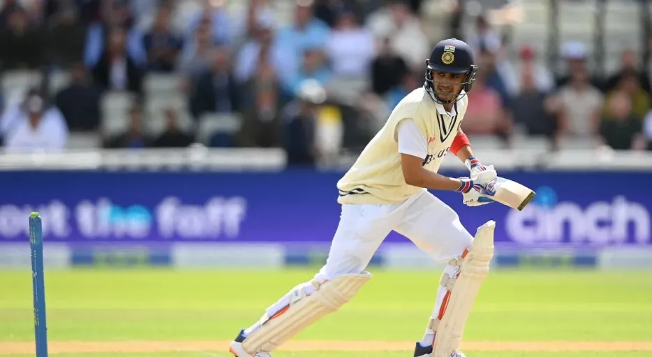 Shubman Gill ENG vs IND test