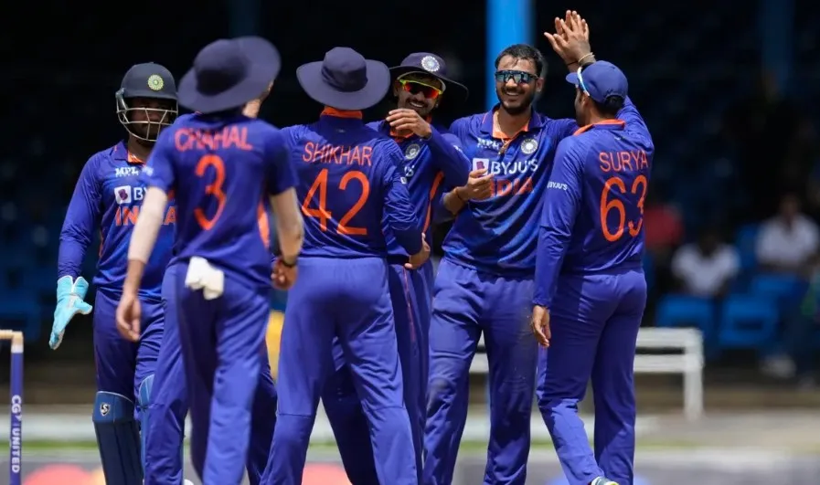 Team India WI vs IND 2nd ODI