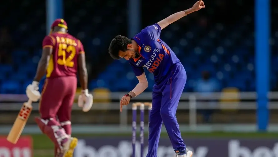 Yuzvendra Chahal WI vs IND 2nd ODI