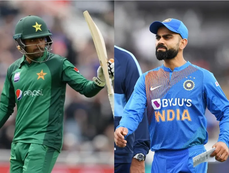 watch- babar azam reaction on question about broke virat kohli another record