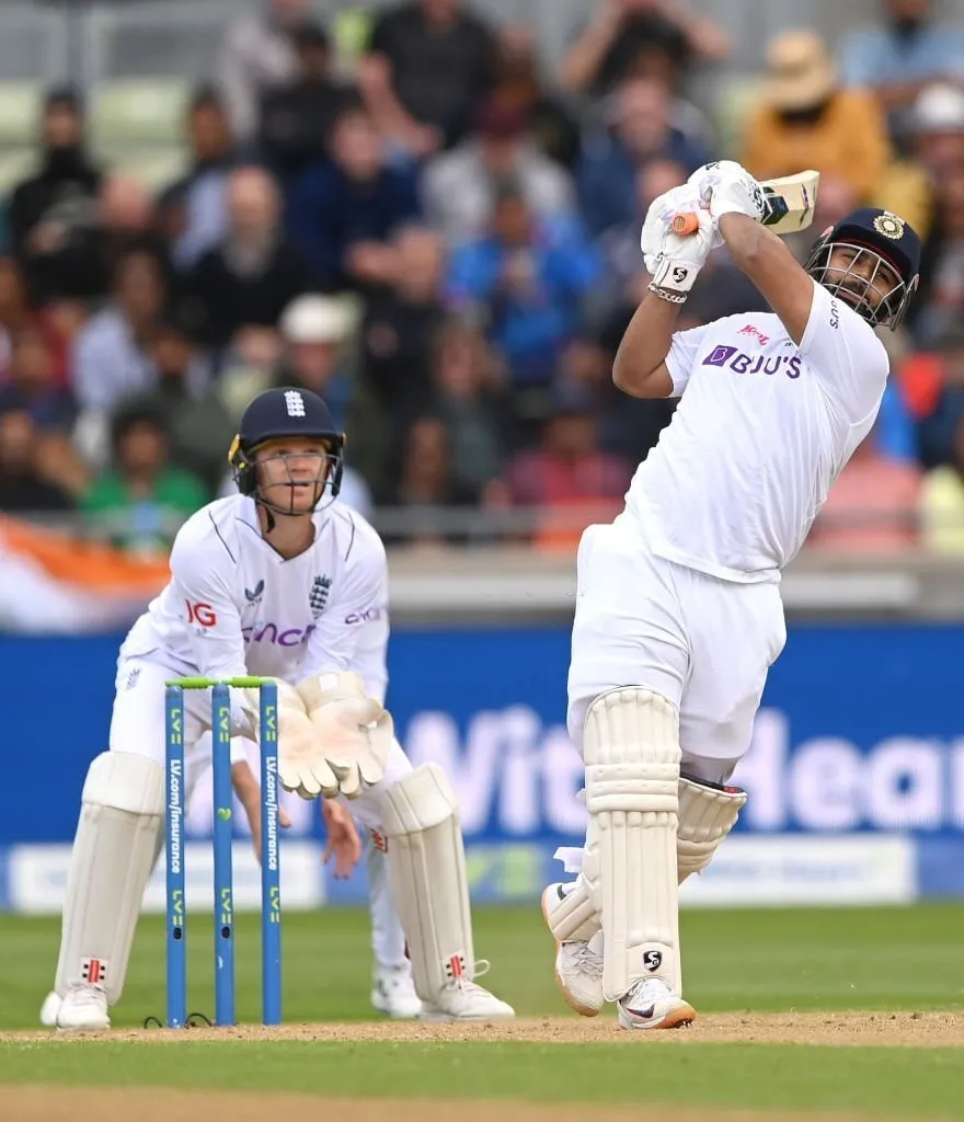 Rishabh Pant Trend After Fifty vs ENG