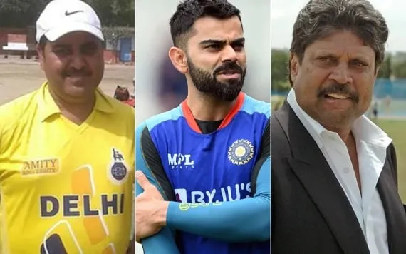 virat kohli coach rajkumar sharma on kapil dev