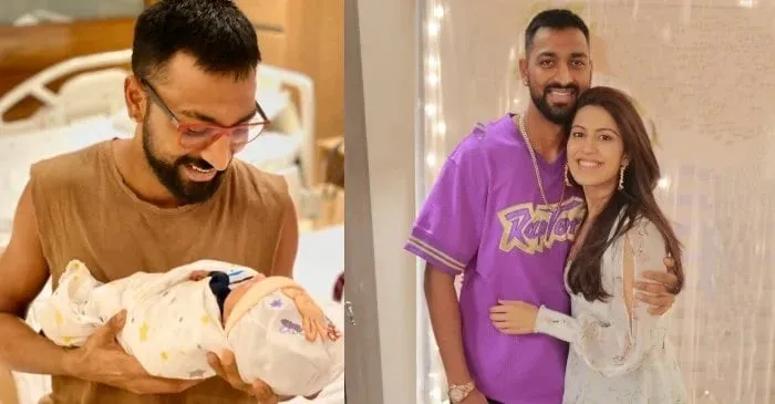 krunal pandya baby name and photos