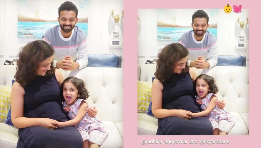  Ajinkya Rahane Set To Welcome Their 2nd Child
